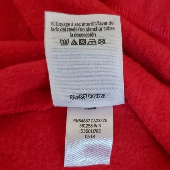 Pink Victoria's Secret University of Wisconsin Sweatshirt Hoodie WOMANS WOMENS S - Picture 7 of 11